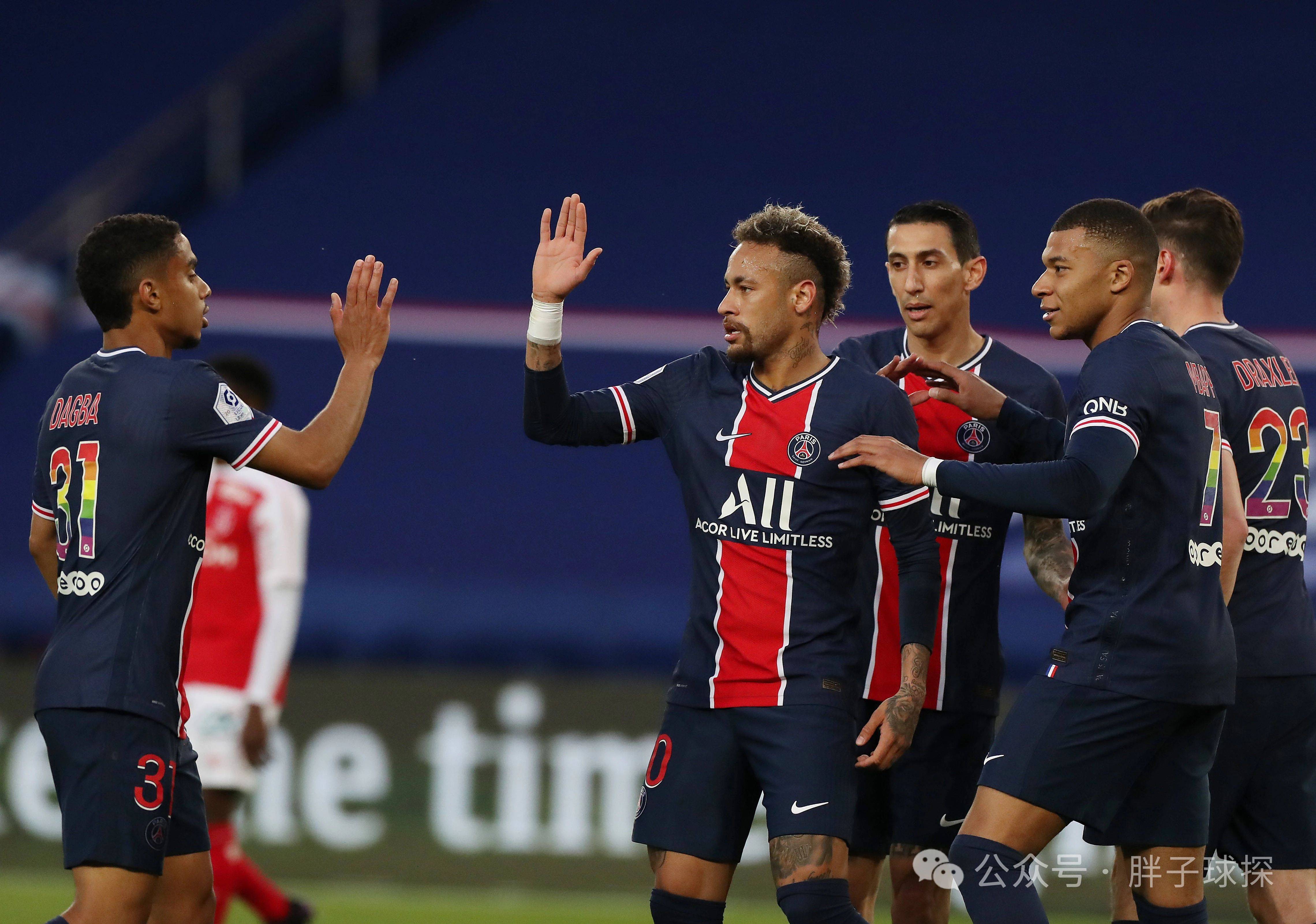 包含巴黎圣日耳曼豪取胜利：迎战南特的词条